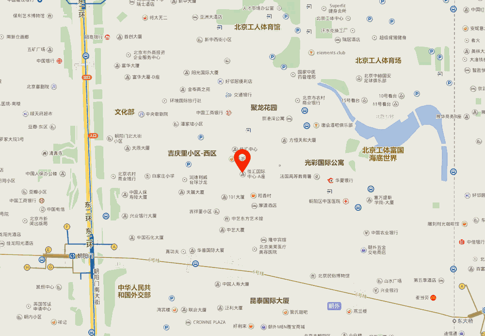 佳汇国际中心位置地图